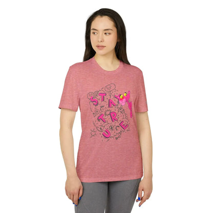 Funny Pink Panther Adidas® Unisex Sport T-shirt - Vkamian