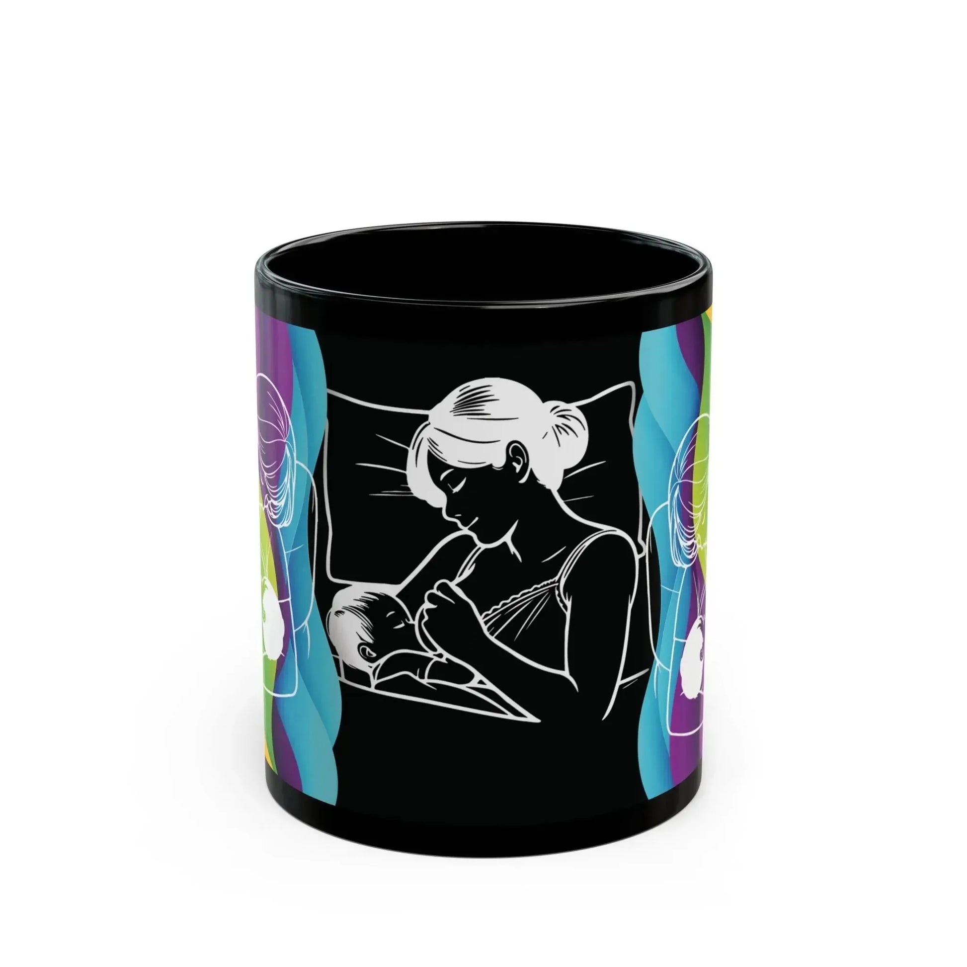 Breastfeeding Journey Black Mug (11oz, 15oz) - Vkamian