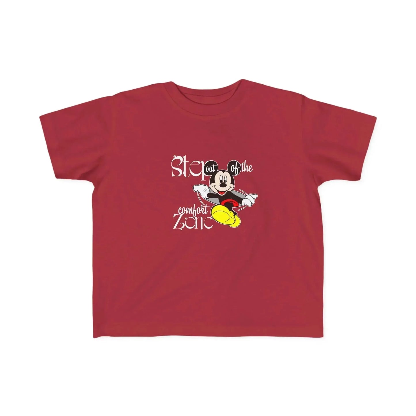 Vintage Mickey mouse step out Toddler's Fine Jersey Tee - Vkamian