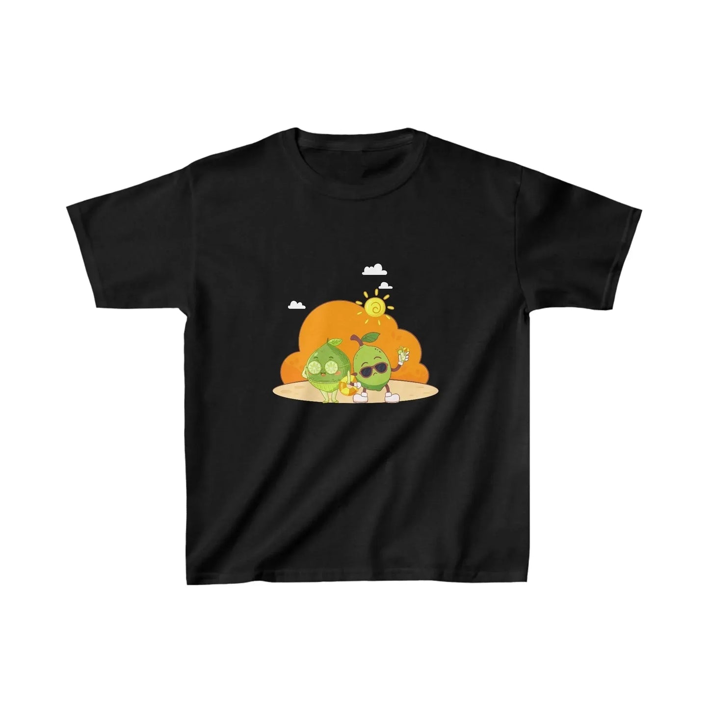 Summer Lemon Kids Heavy Cotton™ Tee - Vkamian