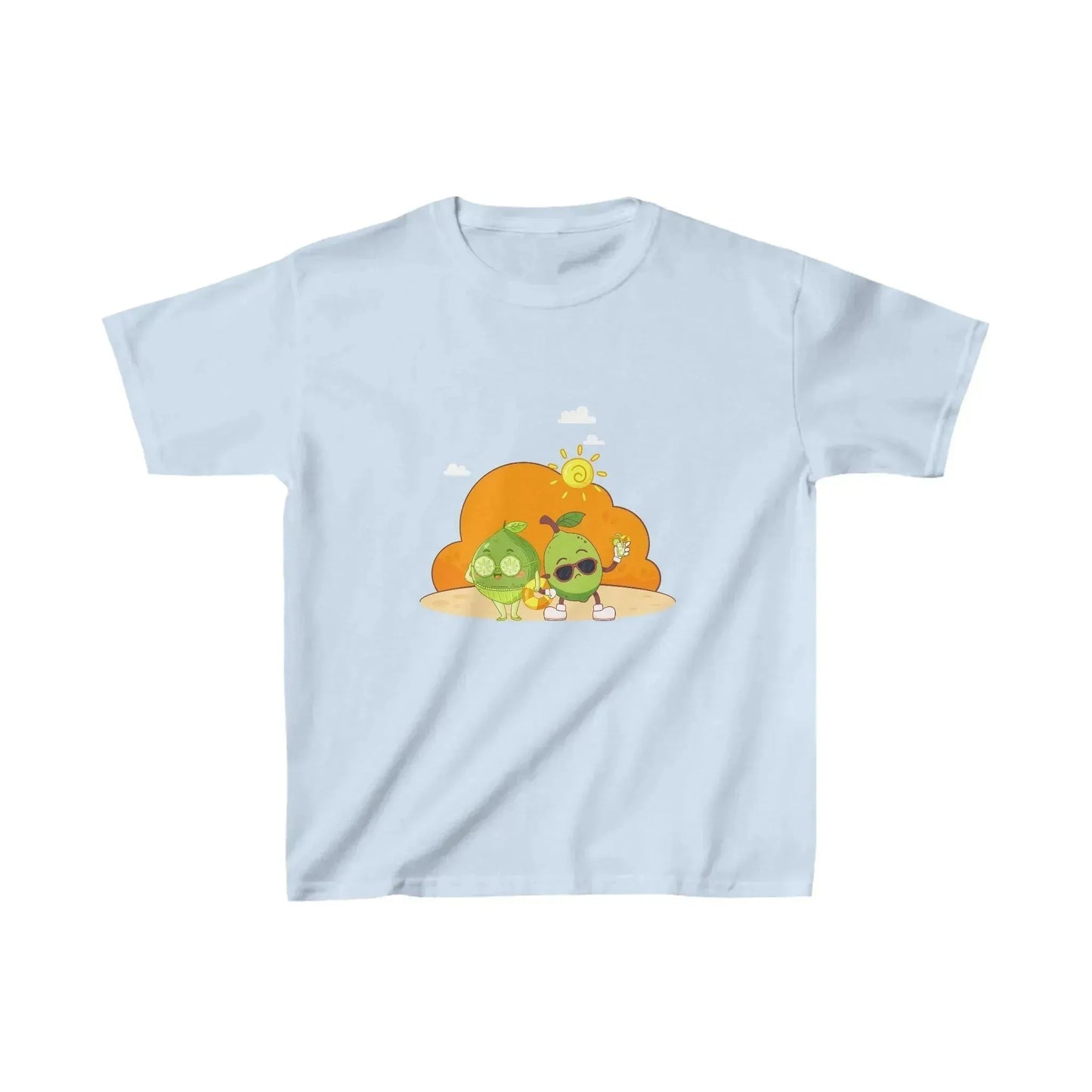 Summer Lemon Kids Heavy Cotton™ Tee - Vkamian