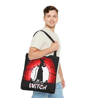 Witches Be Crazy Tote Bag (AOP) | Shopping Bag