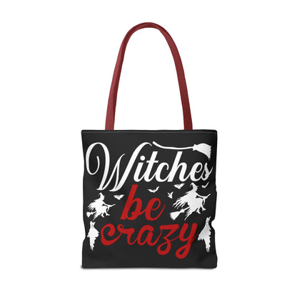 Witches Be Crazy Tote Bag (AOP) | Shopping Bag