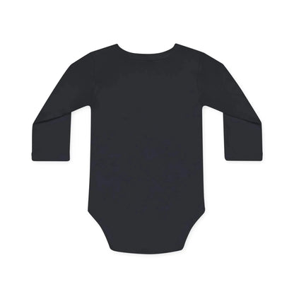 Good Vibes Baby Long-Sleeve Organic Bodysuit - Vkamian