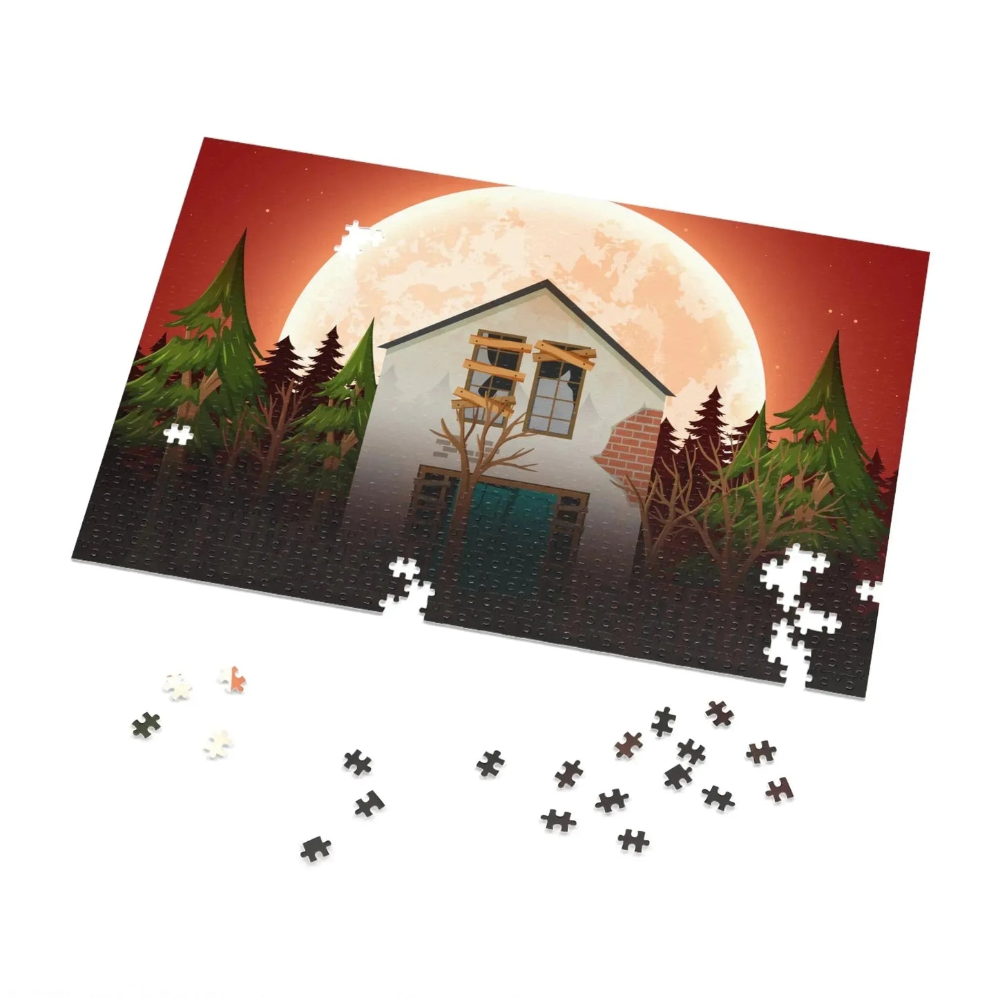 Abandoned House Jigsaw Puzzle 1000-Piece - Vkamian