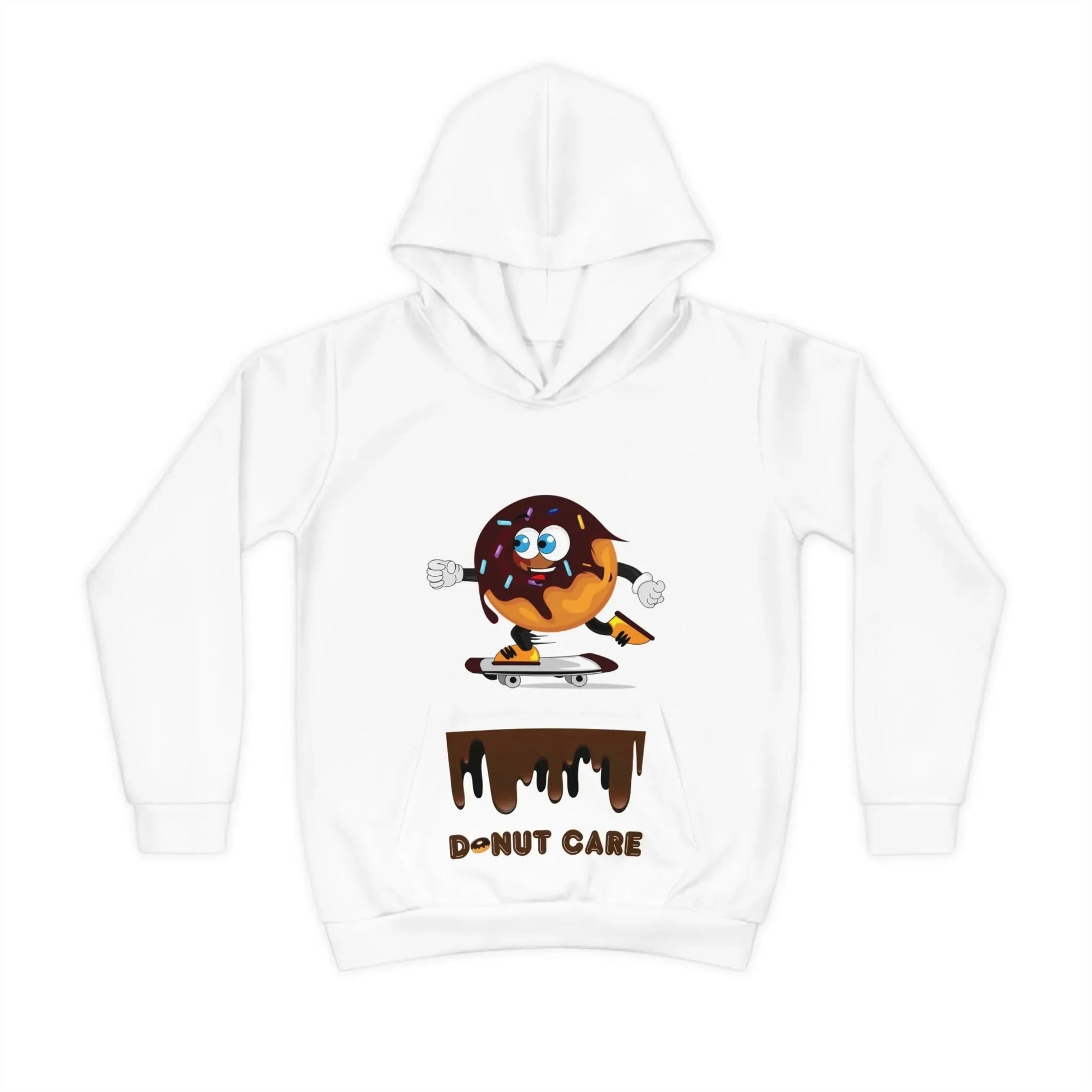 Skating Donut Children's Hoodie (AOP) - Vkamian