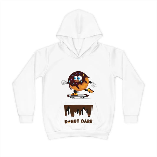 Skating Donut Children's Hoodie (AOP) - Vkamian