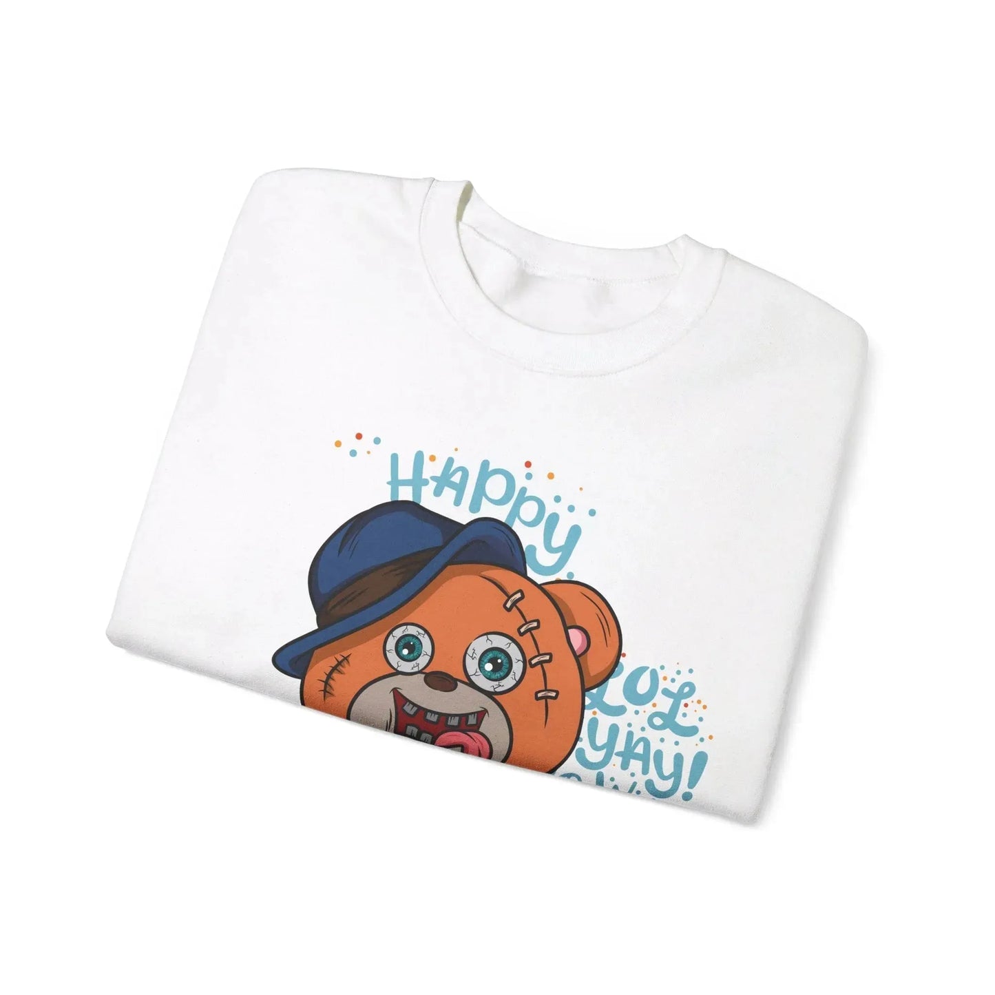 Happy Bear Unisex Heavy Blend™ Crewneck Sweatshirt - Vkamian