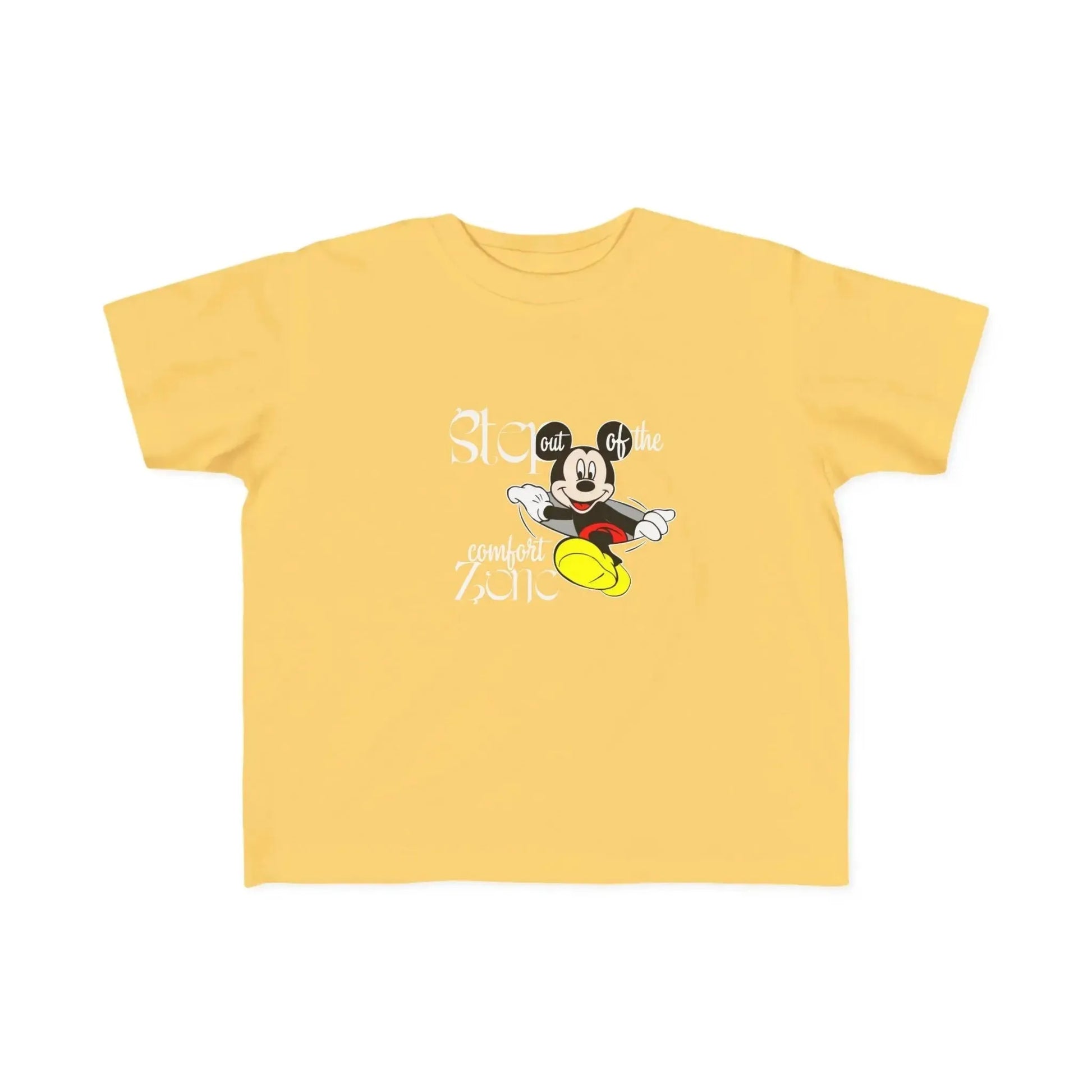 Vintage Mickey mouse step out Toddler's Fine Jersey Tee - Vkamian