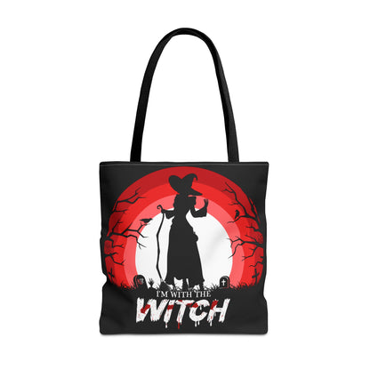 Witches Be Crazy Tote Bag (AOP) | Shopping Bag