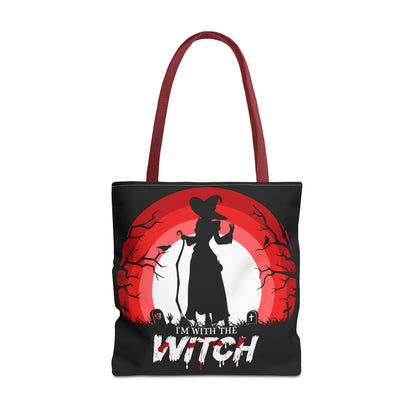 Witches Be Crazy Tote Bag (AOP) | Shopping Bag