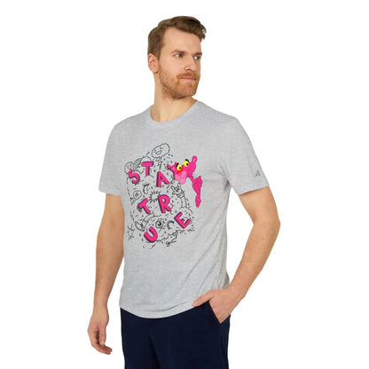 Funny Pink Panther Adidas® Unisex Sport T-shirt - Vkamian