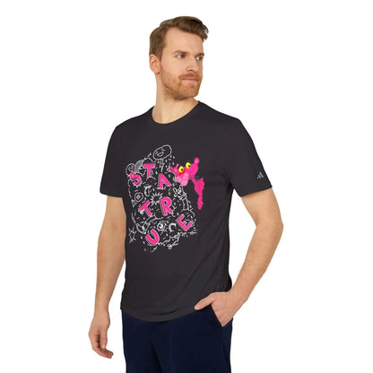 Funny Pink Panther Adidas® Unisex Sport T-shirt - Vkamian