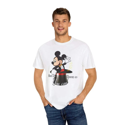 Aesthetic Magic Mickey Unisex Garment-Dyed T-shirt - Vkamian