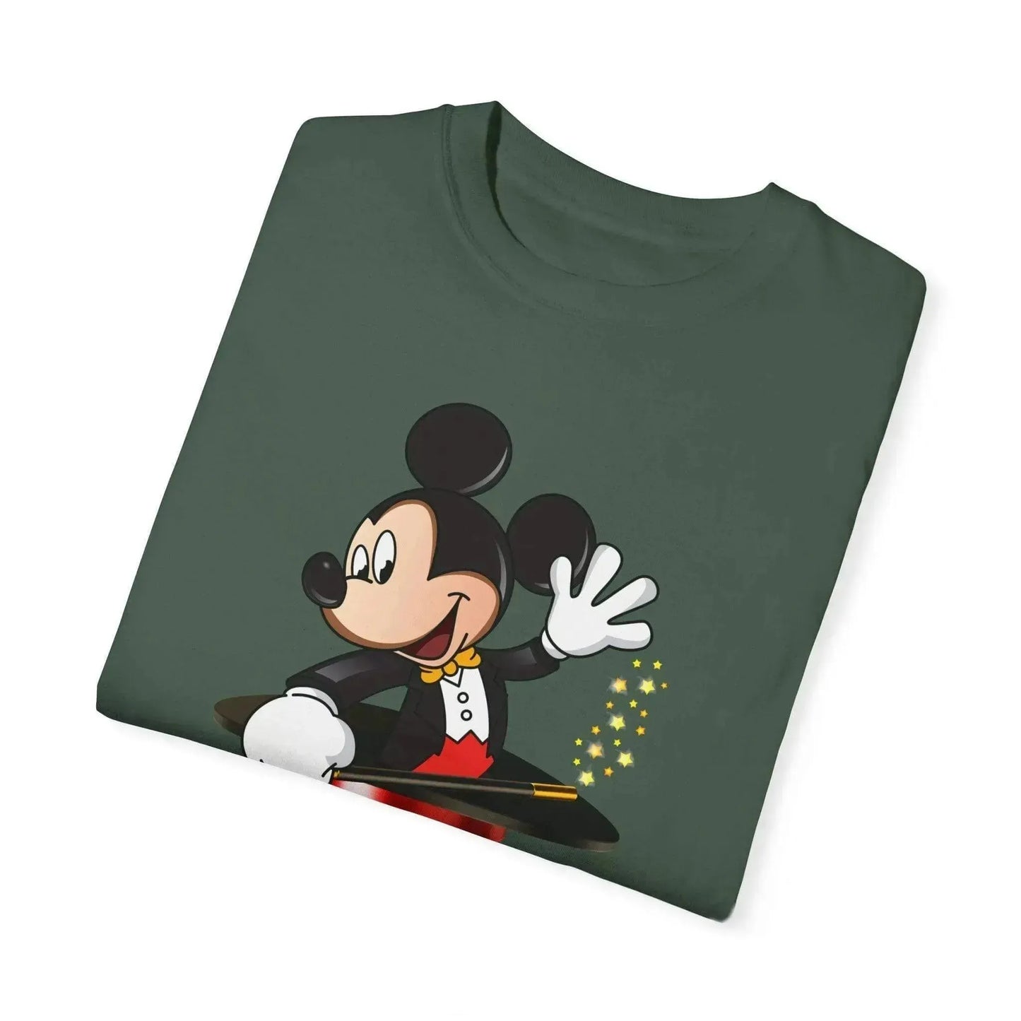 Aesthetic Magic Mickey Unisex Garment-Dyed T-shirt - Vkamian