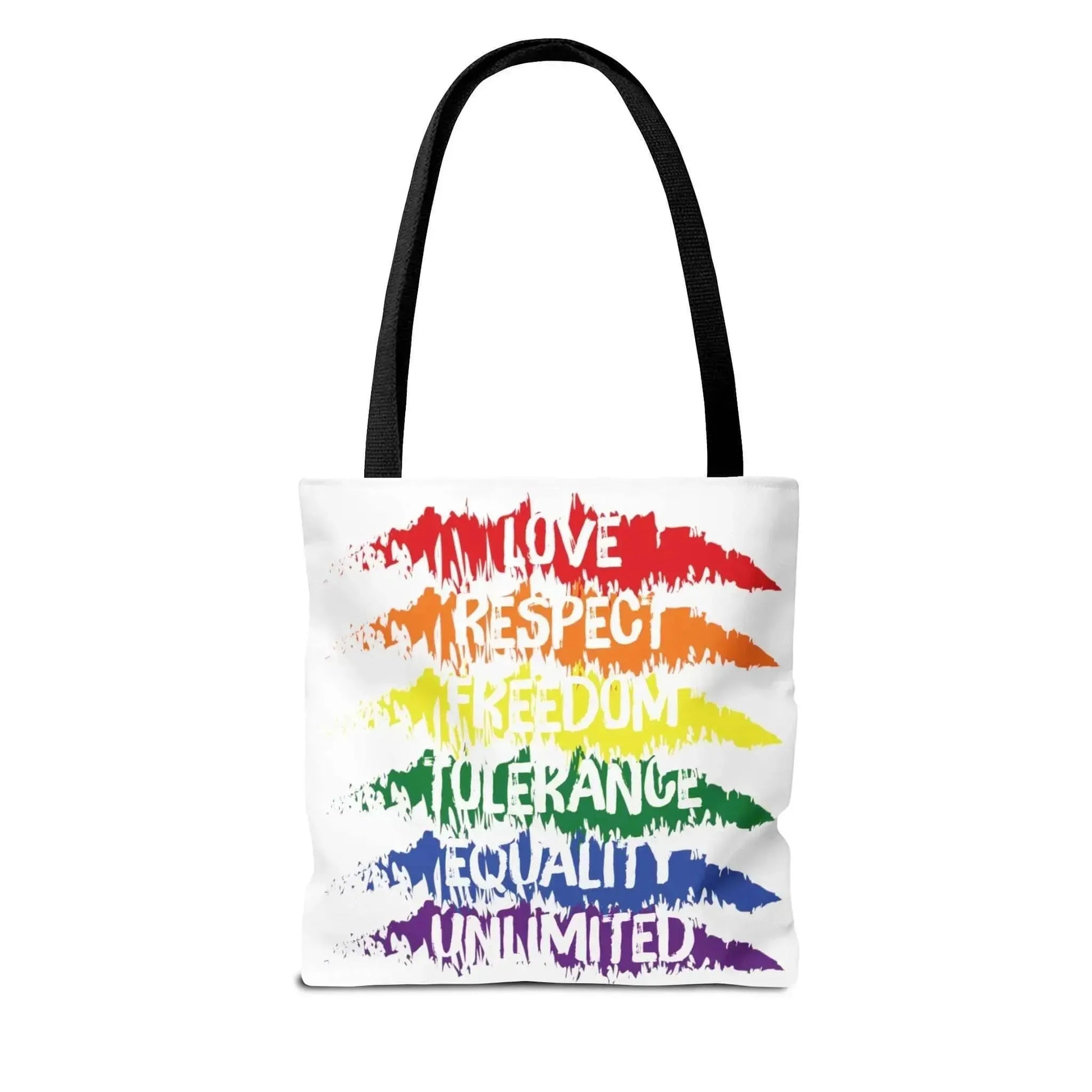 Aesthetic Respect Love LGBT Tote Bag (AOP) - Vkamian