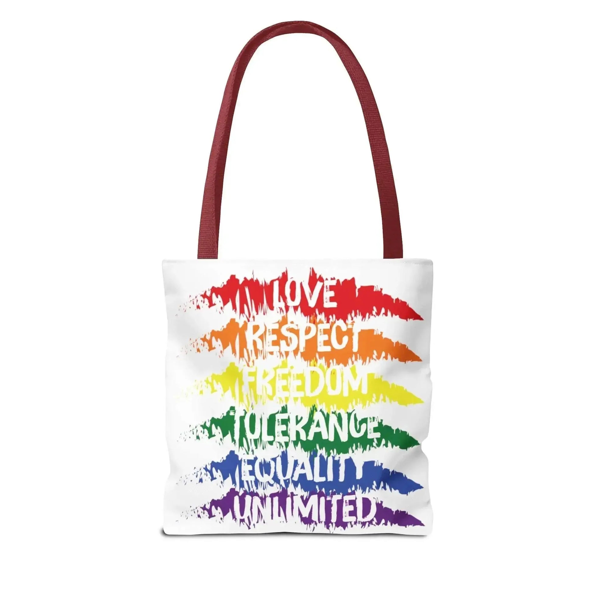 Aesthetic Respect Love LGBT Tote Bag (AOP) - Vkamian