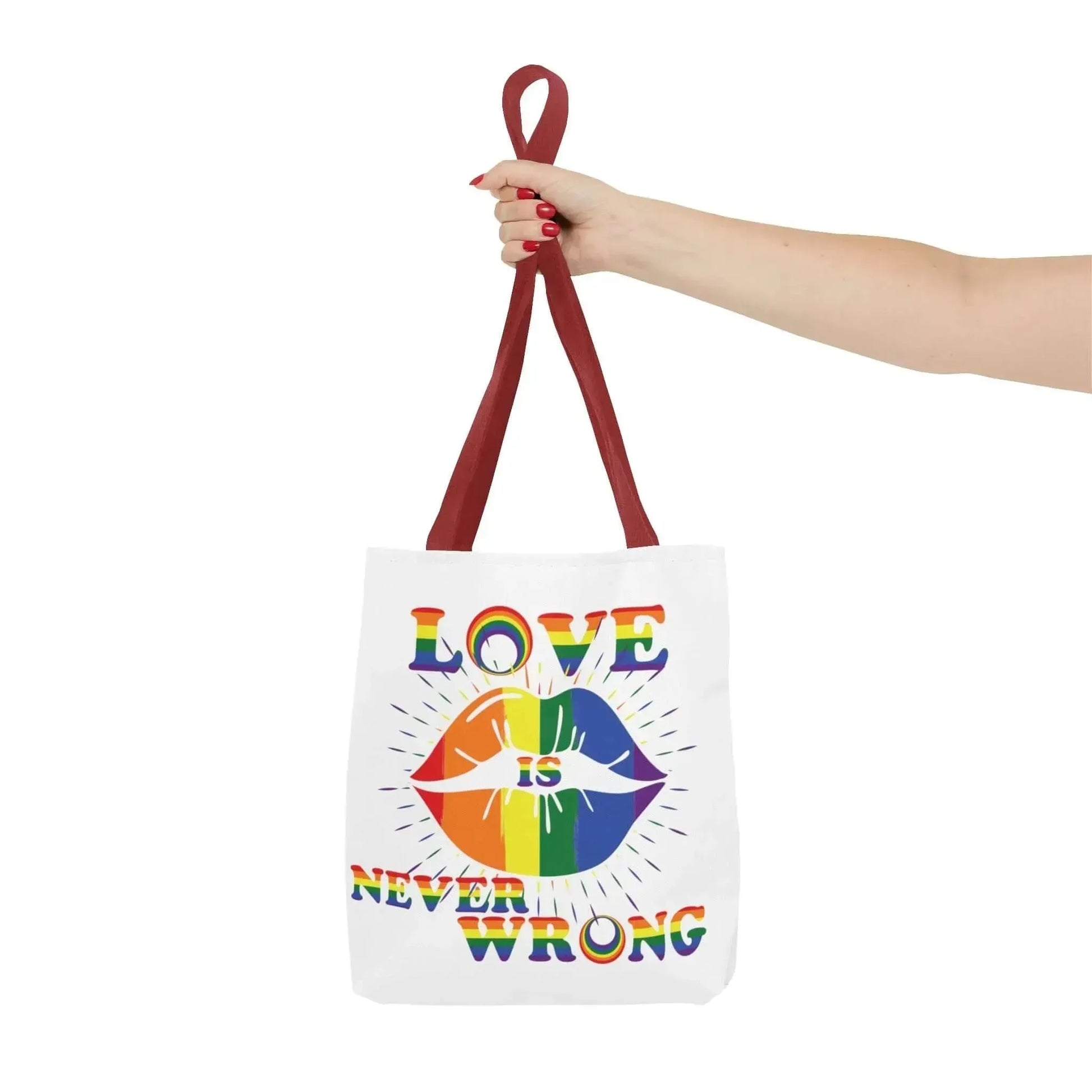 Aesthetic Respect Love LGBT Tote Bag (AOP) - Vkamian