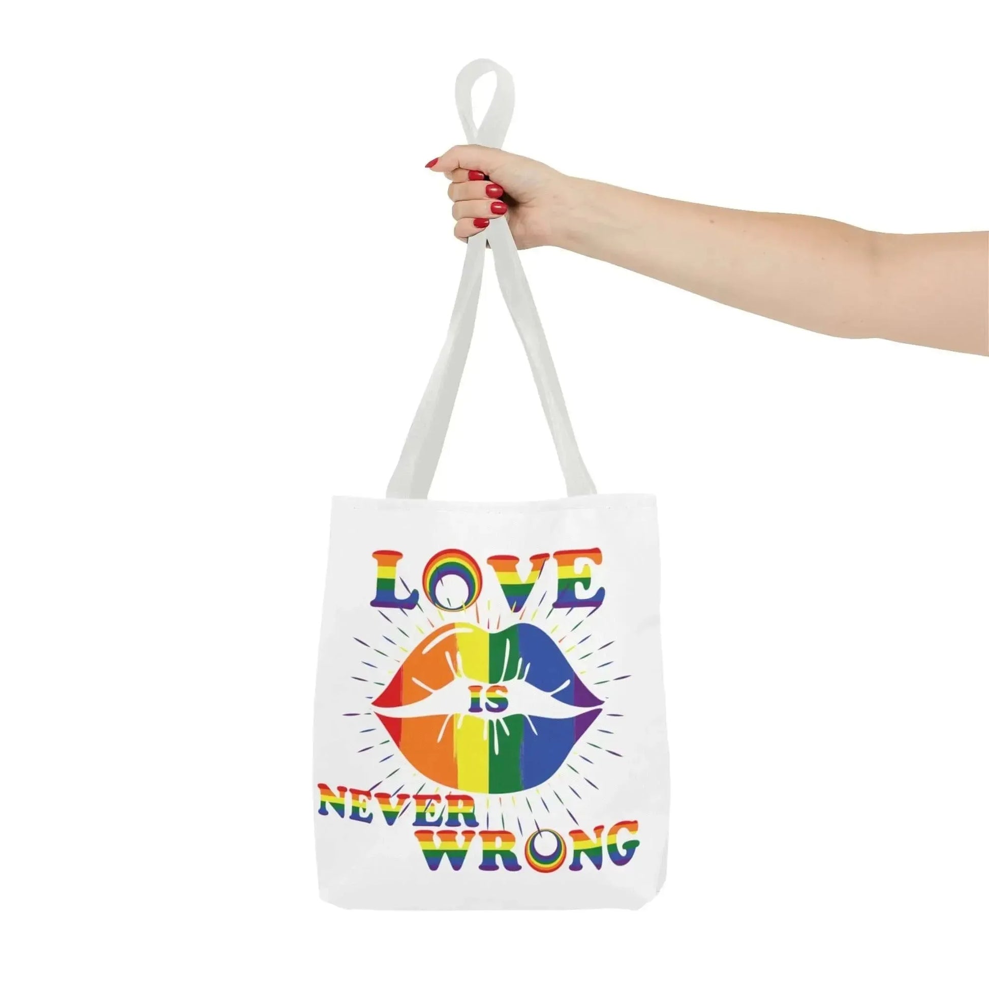 Aesthetic Respect Love LGBT Tote Bag (AOP) - Vkamian