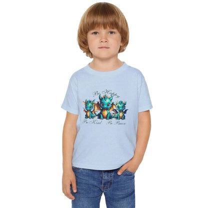 Baby Dragon Heavy Cotton Toddler T-shirt - Vkamian