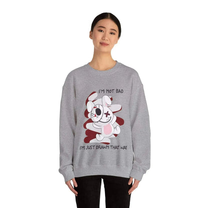 Bunny Bad Steal Your Heart Unisex Heavy Blend™ Crewneck Sweatshirt - Vkamian