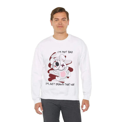 Bunny Bad Steal Your Heart Unisex Heavy Blend™ Crewneck Sweatshirt - Vkamian