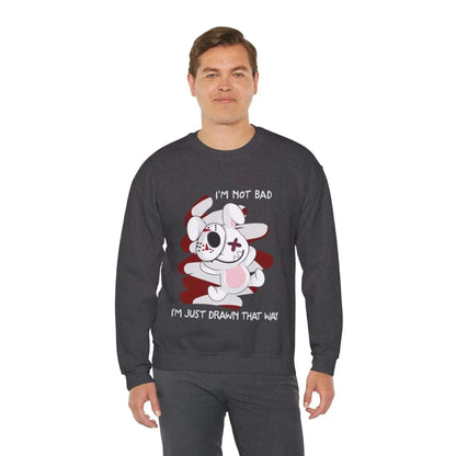 Bunny Bad Steal Your Heart Unisex Heavy Blend™ Crewneck Sweatshirt - Vkamian