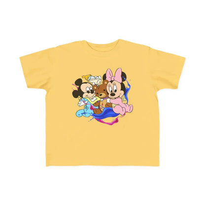 Colorful Mickey Minnie Baby Toddler's Fine Jersey Tee - Vkamian