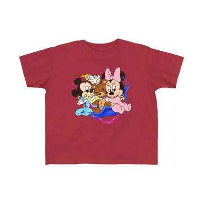 Colorful Mickey Minnie Baby Toddler's Fine Jersey Tee - Vkamian