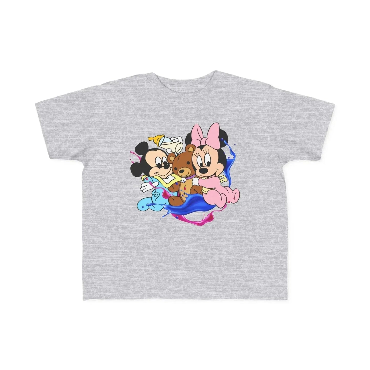 Colorful Mickey Minnie Baby Toddler's Fine Jersey Tee - Vkamian