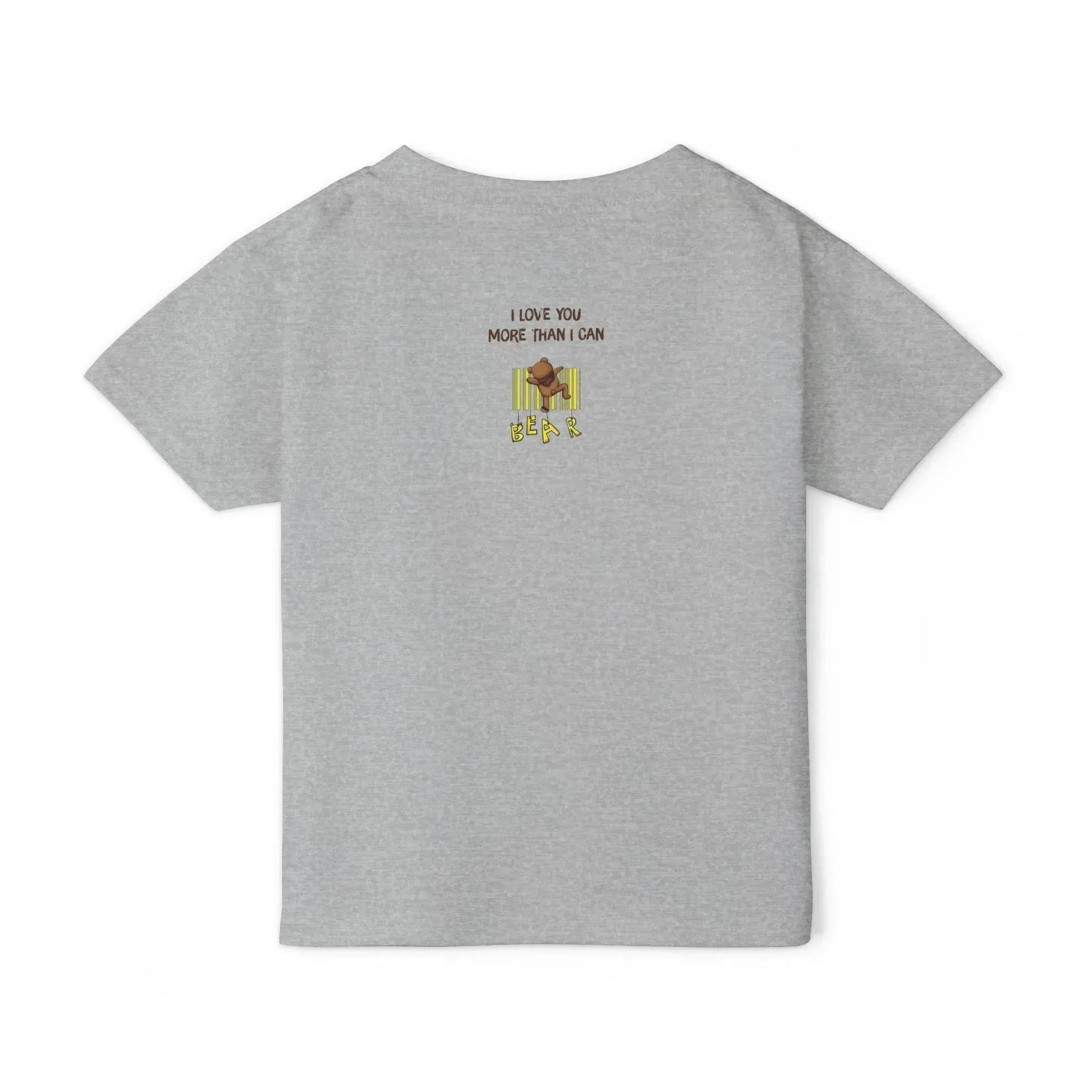 Cute Bear Heavy Cotton T-Shirt for Kids - Vkamian