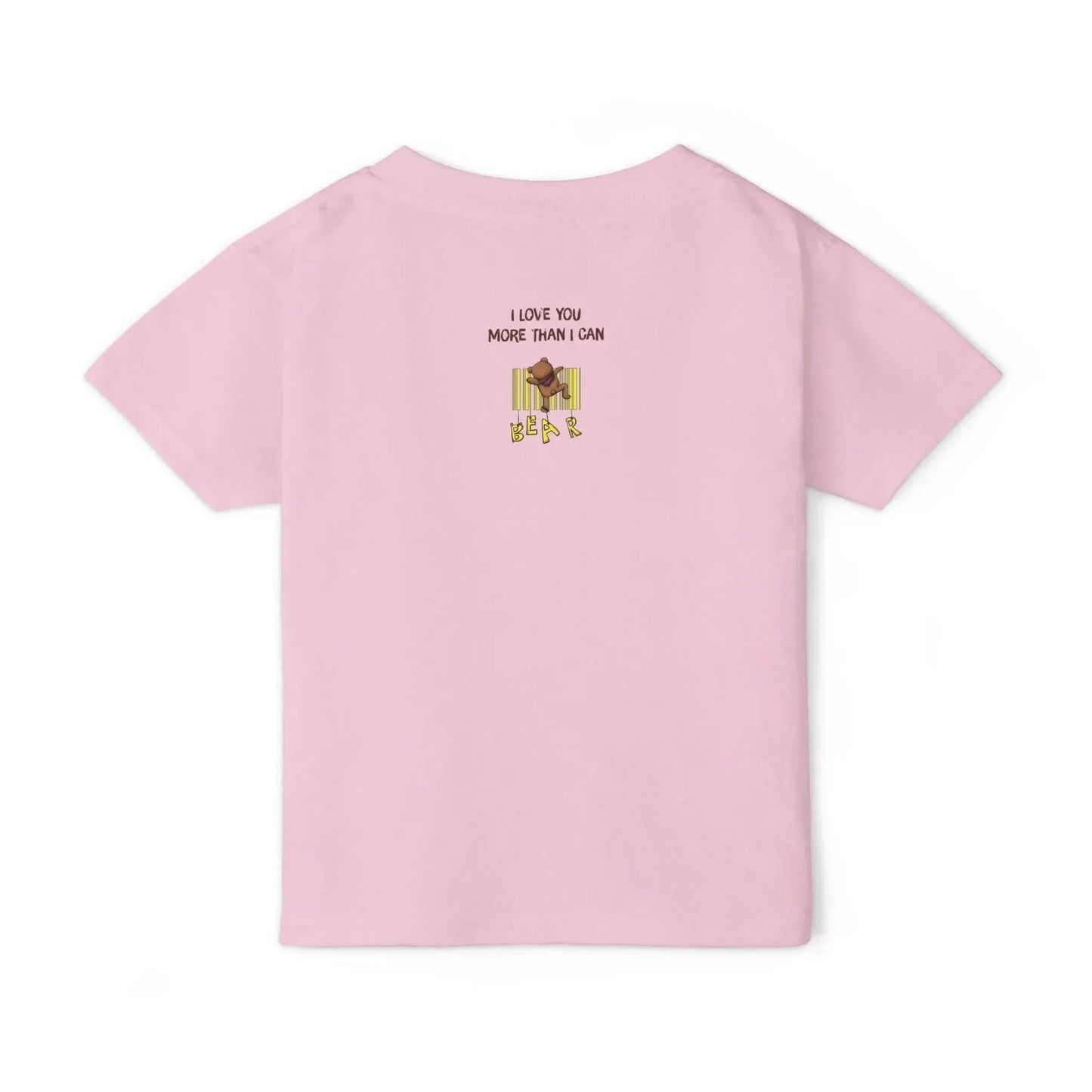 Cute Bear Heavy Cotton T-Shirt for Kids - Vkamian