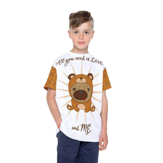 Cute French Bulldog Kids Sports Jersey (AOP) - Vkamian