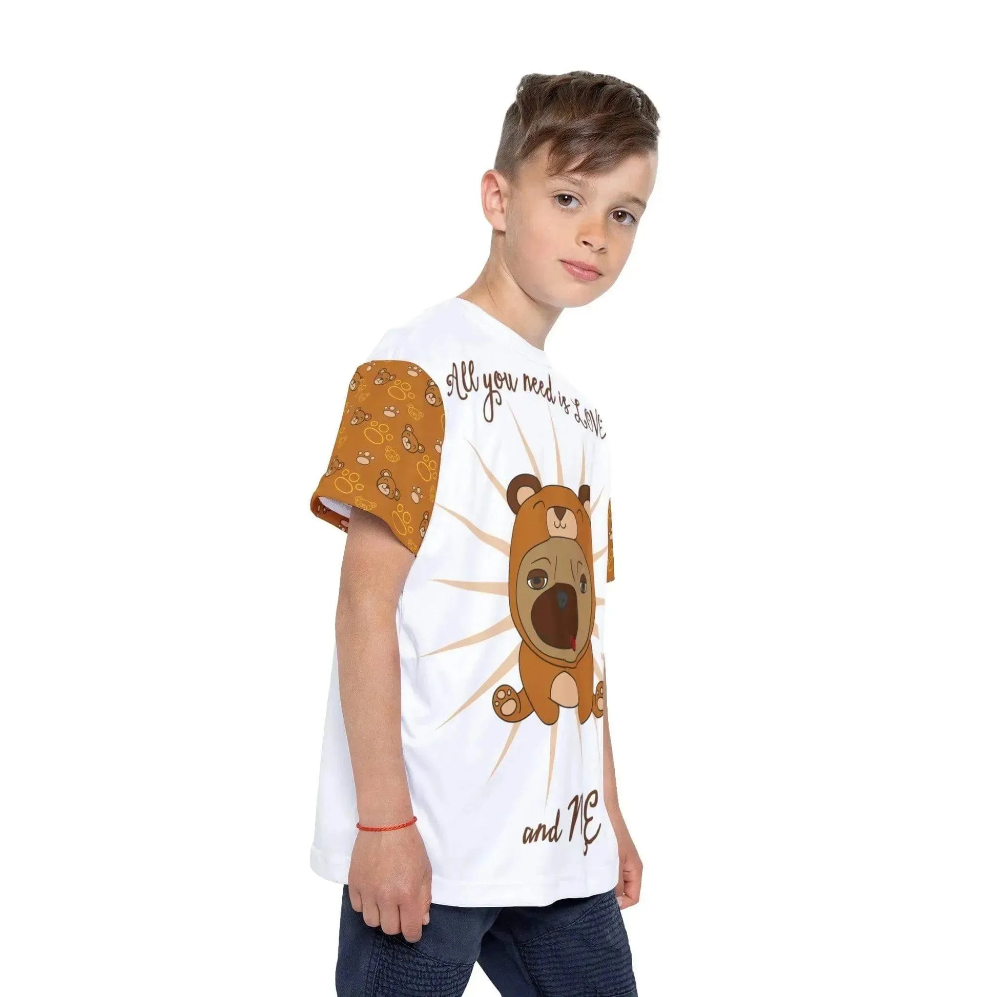 Cute French Bulldog Kids Sports Jersey (AOP) - Vkamian