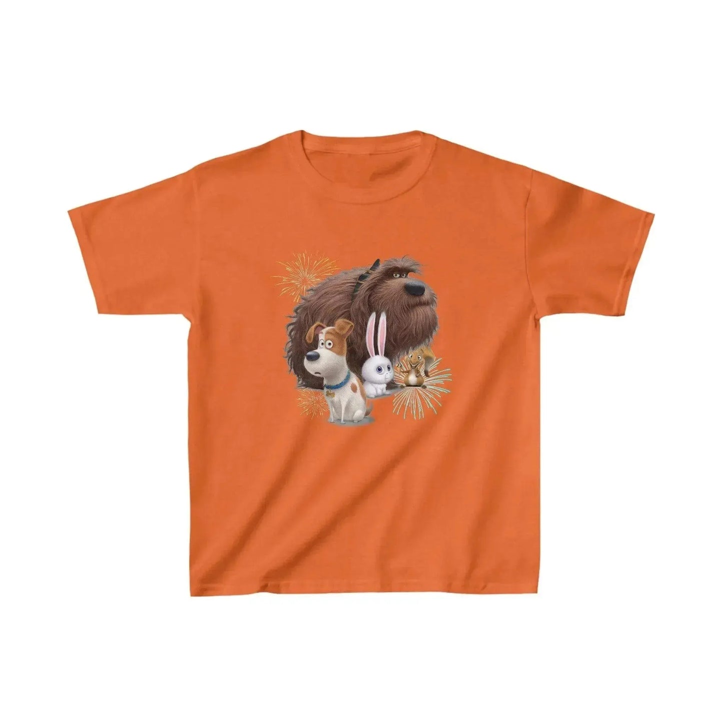 Cute Pets Cartoon Kids Heavy Cotton™ Tee - Vkamian