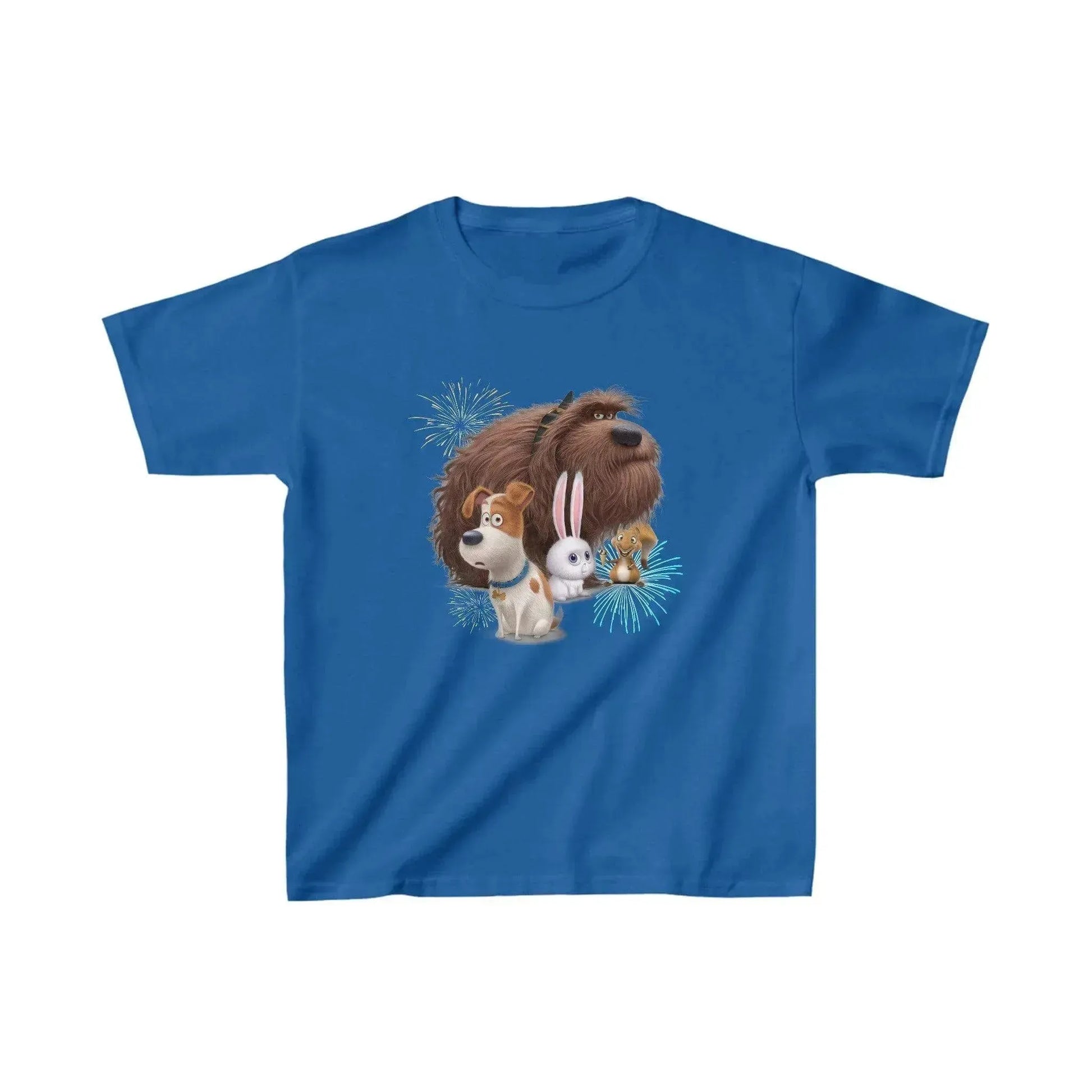 Cute Pets Cartoon Kids Heavy Cotton™ Tee - Vkamian