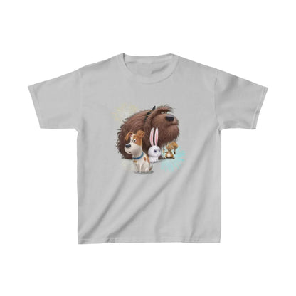 Cute Pets Cartoon Kids Heavy Cotton™ Tee - Vkamian