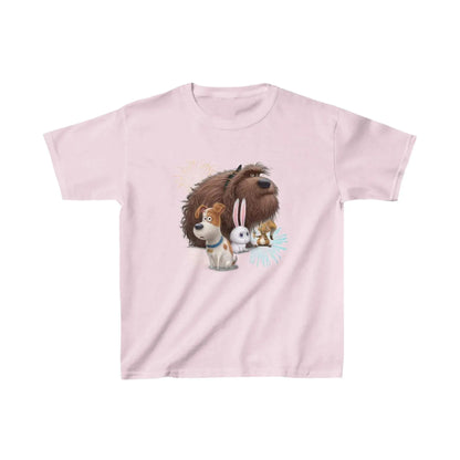 Cute Pets Cartoon Kids Heavy Cotton™ Tee - Vkamian