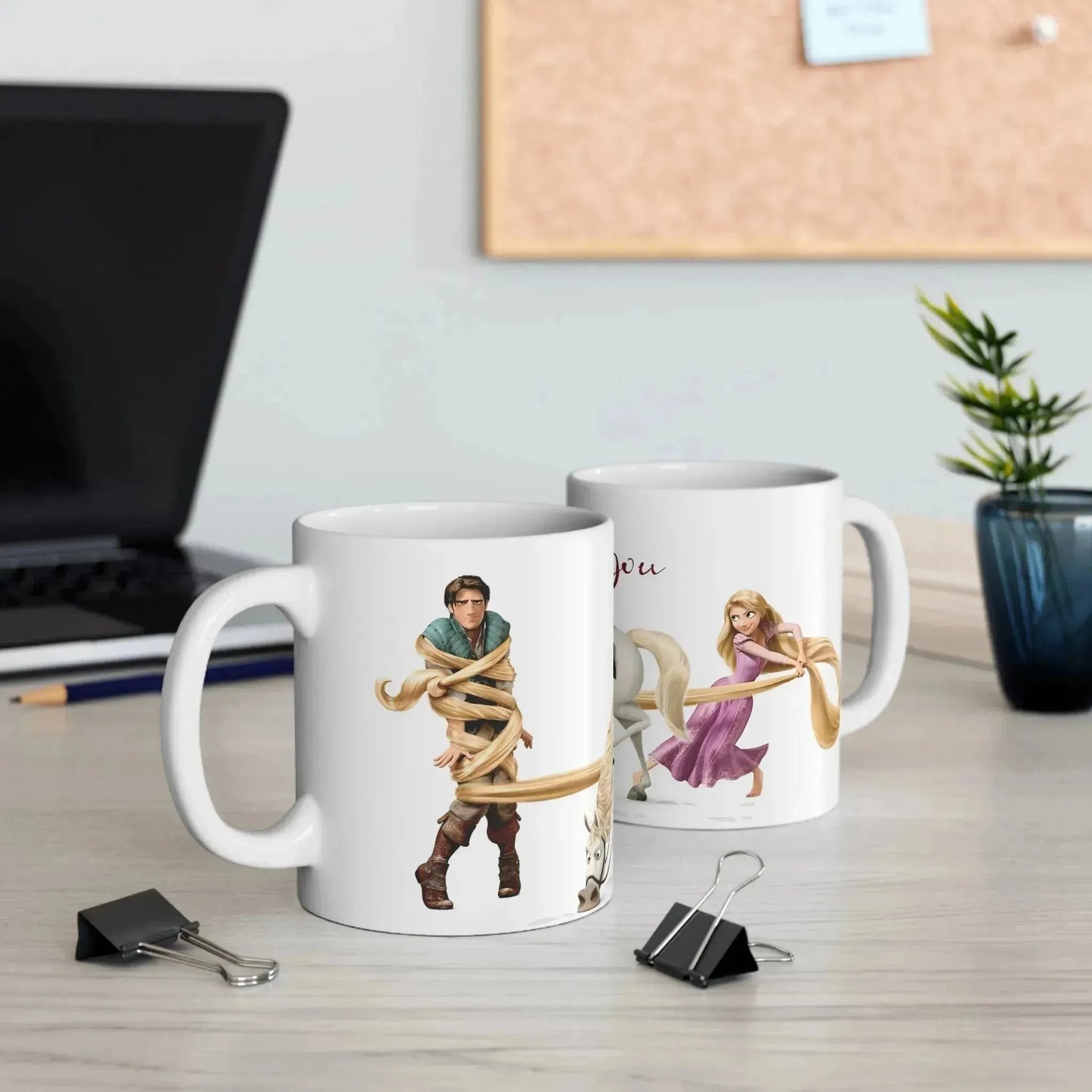 Disney Prince And Princess Ceramic Mug - Vkamian