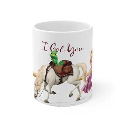 Disney Prince And Princess Ceramic Mug - Vkamian