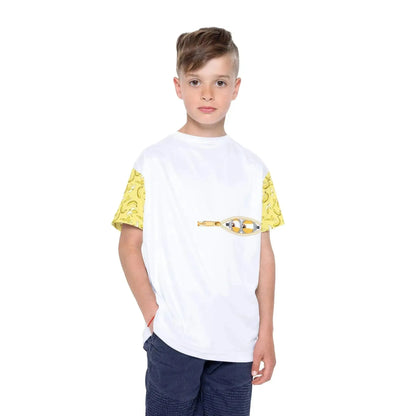 Funny Banana Minion Kids Sports Jersey - Vkamian