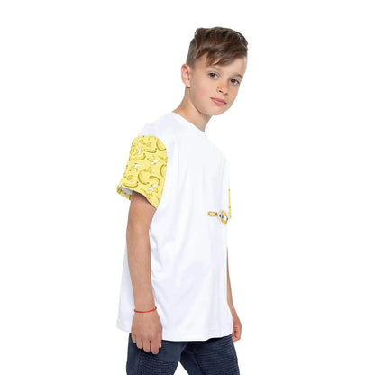 Funny Banana Minion Kids Sports Jersey - Vkamian