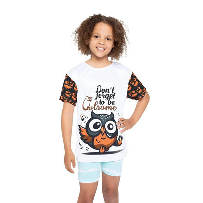 Funny Be Owlsome Kids Sports Jersey (AOP) - Vkamian