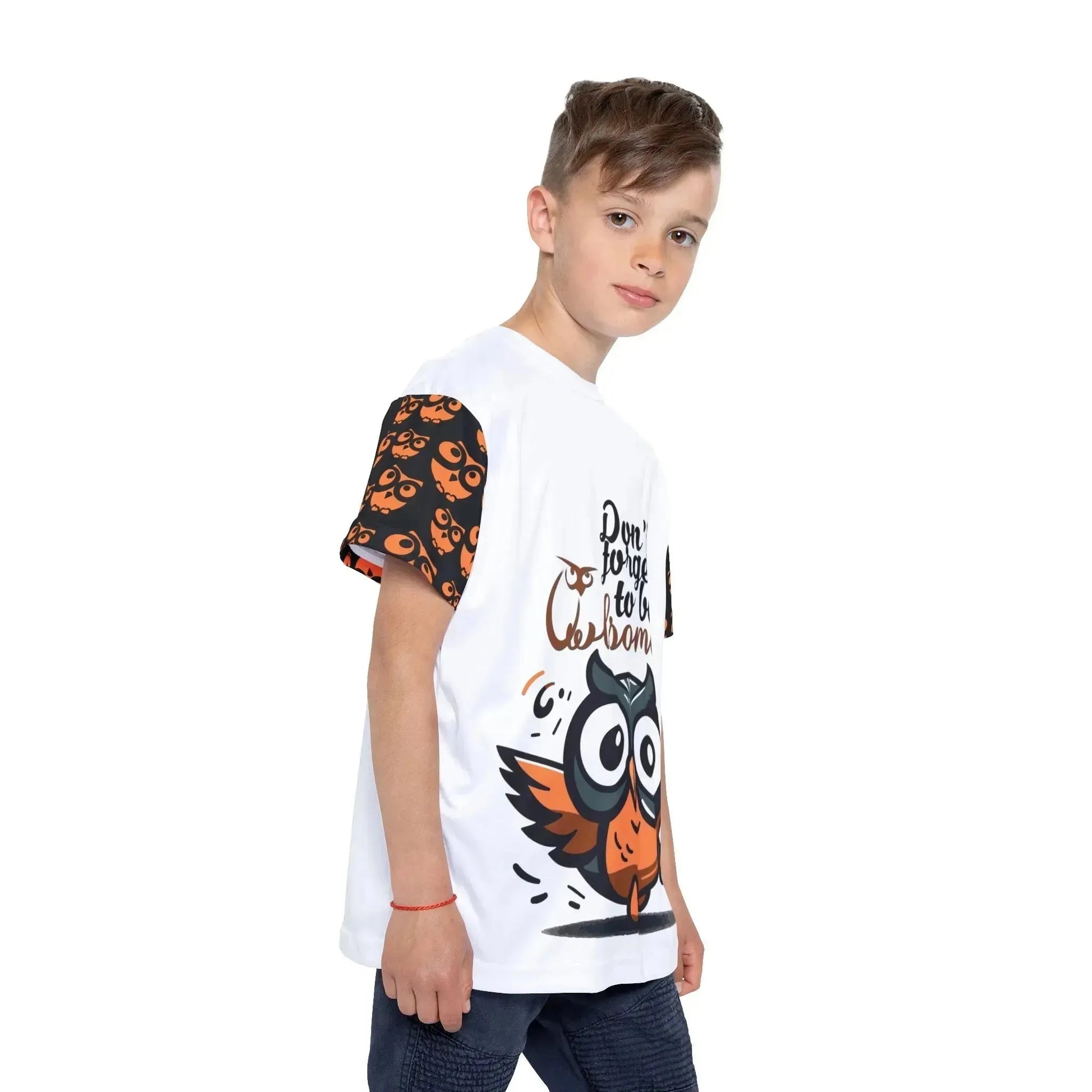 Funny Be Owlsome Kids Sports Jersey (AOP) - Vkamian