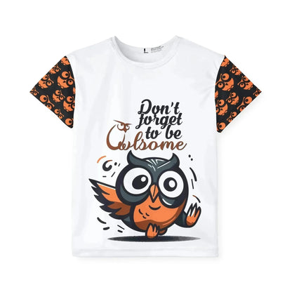 Funny Be Owlsome Kids Sports Jersey (AOP) - Vkamian