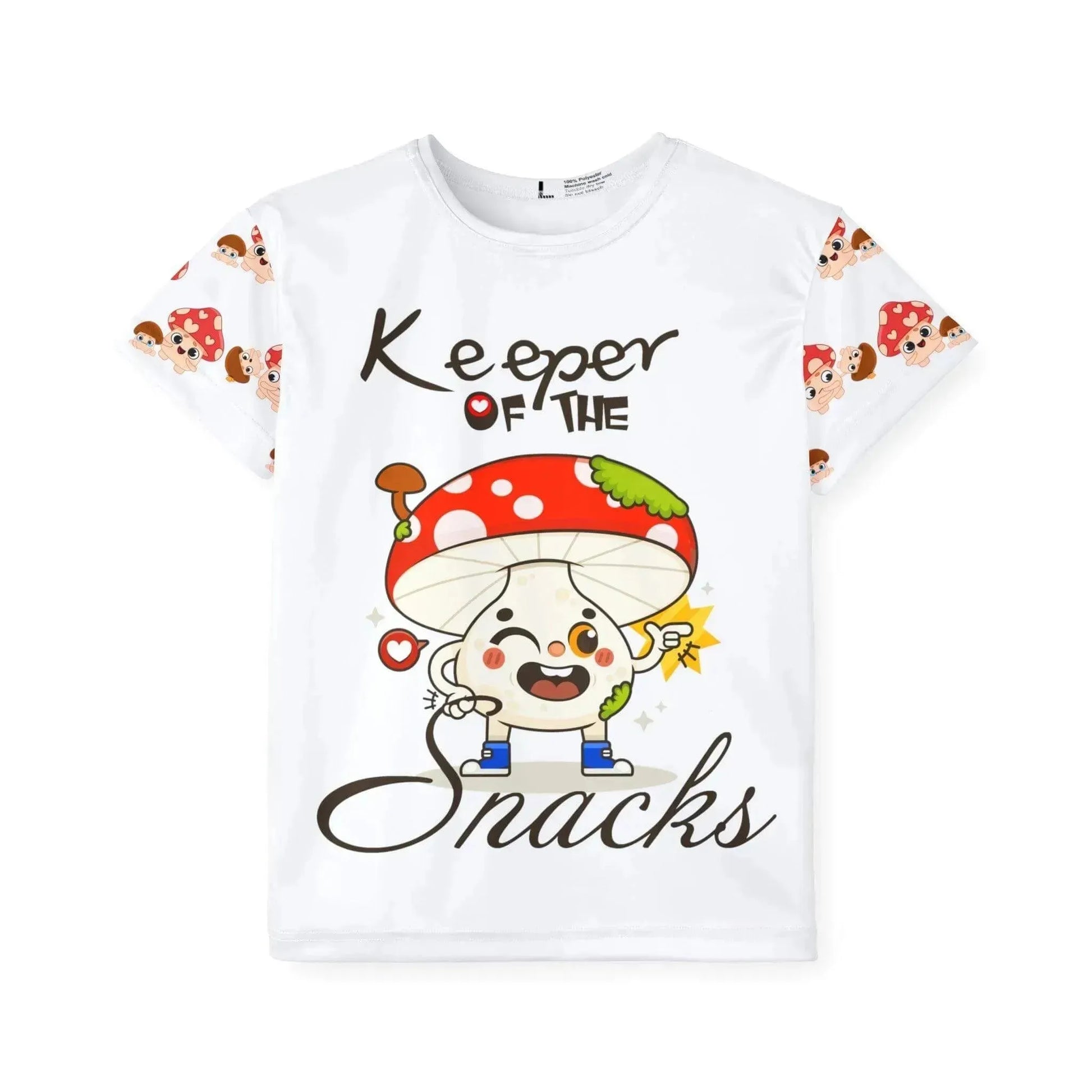 Funny Mushroom Snack Kids Sports Jersey (AOP) - Vkamian