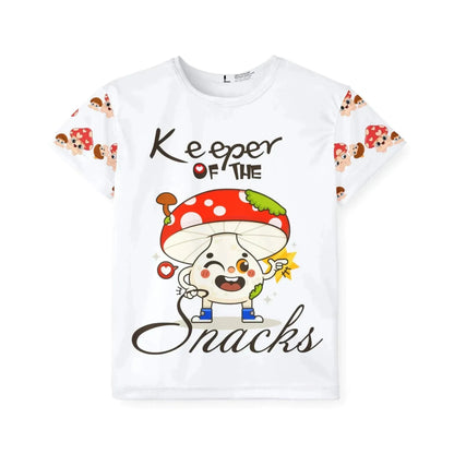 Funny Mushroom Snack Kids Sports Jersey (AOP) - Vkamian