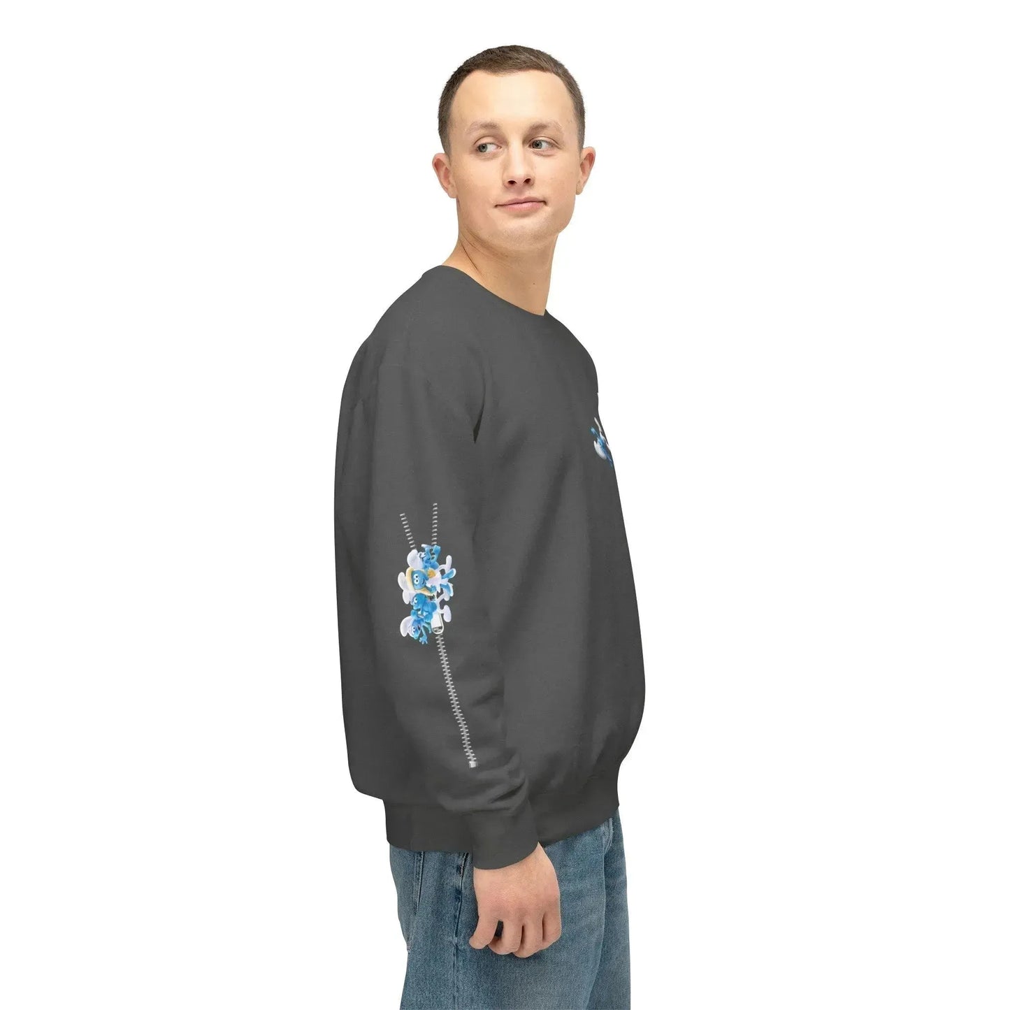 Funny Smurf Sweatshirt For Men And Women - Vkamian