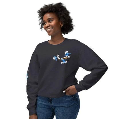 Funny Smurf Sweatshirt For Men And Women - Vkamian