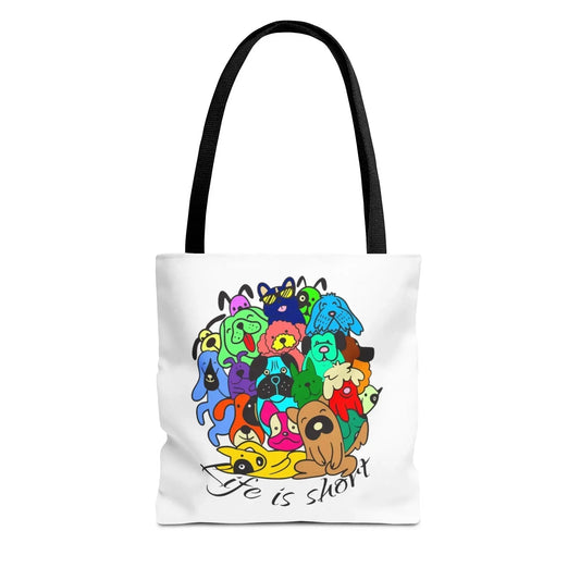 Funny Spoil Your Dogs Tote Bag (AOP) - Vkamian